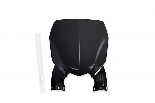 Front Number Plate black for Yamaha YZ 125 - YZ 250 - YZ 250 F - YZ 450 F - YZ 125 X - YZ 250 X